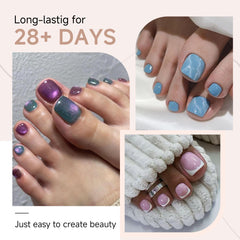 UNA GELLA soft-gel texture close-up displaying flexibility and comfortable wear benefit