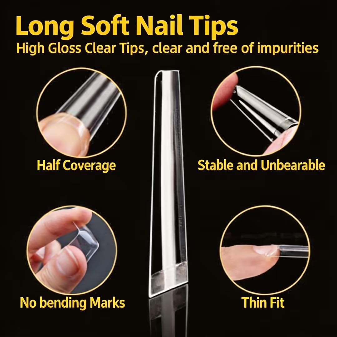 UNA GELLA soft gel texture close-up showing flexibility and crease resistance