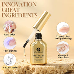 UNA GELLA gel texture swirl detail demonstrating smooth spreadability benefit