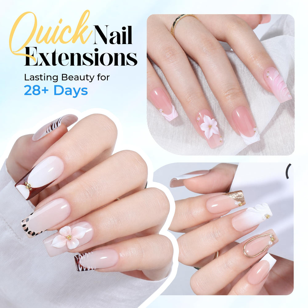 UNA GELLA tip collection arrangement demonstrating 12 sizes for accurate fit
