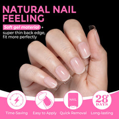 UNA GELLA flexible tip bending to show comfort and crease-resistant design