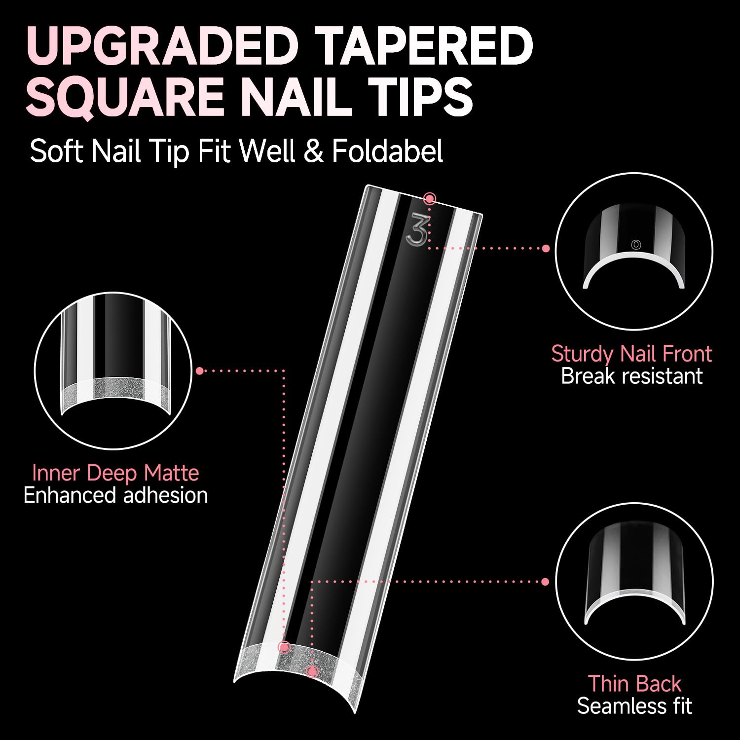 UNA GELLA tips being painted with gel polish for salon-quality finishes at home