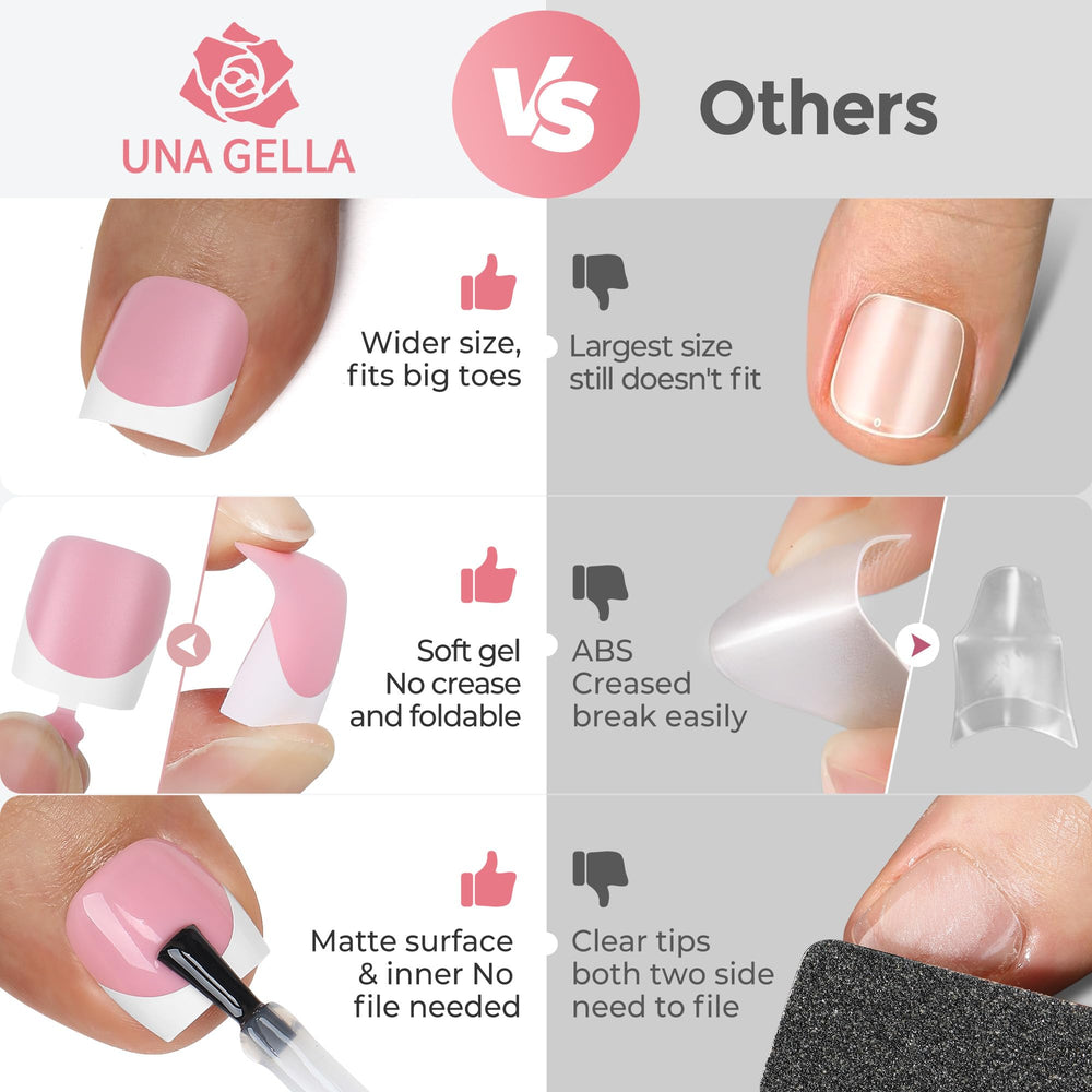 UNA GELLA edge texture detail illustrating flexibility and durability benefit comfort