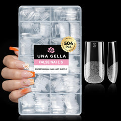 UNA GELLA front pack of 504 tips showing value and organized kit benefit