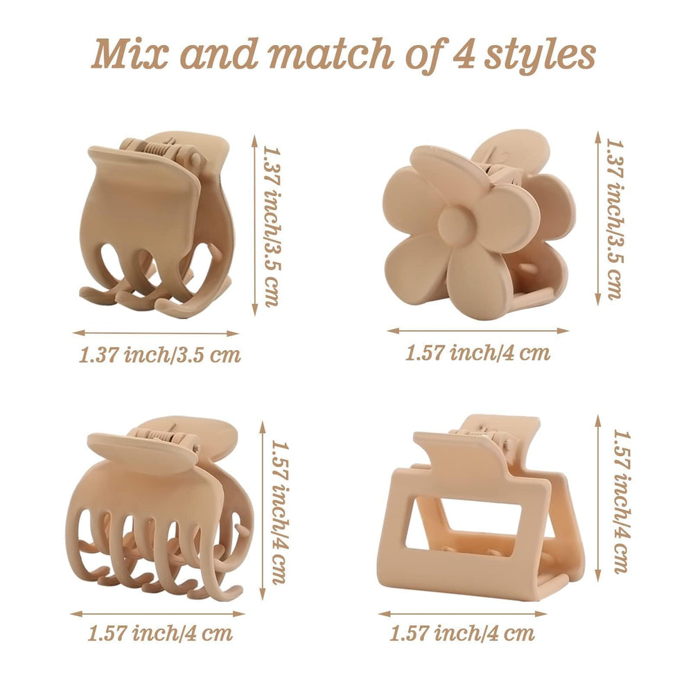 Unbednigt clip teeth detail highlighting soft rounded teeth that protect hair