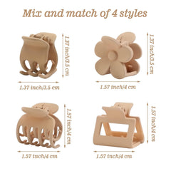 Unbednigt clip teeth detail highlighting soft rounded teeth that protect hair