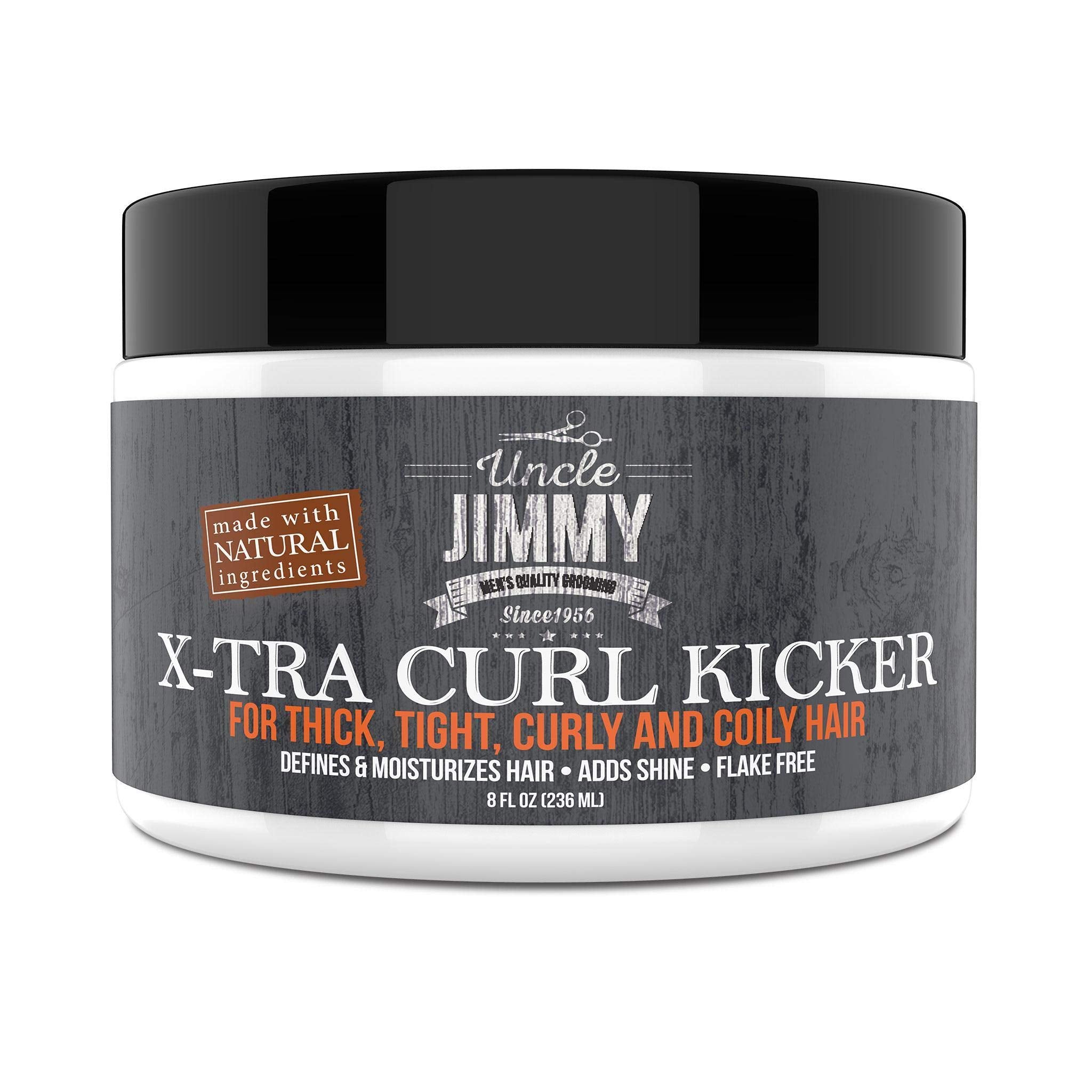 Uncle Jimmy front bottle shot showing product and benefits