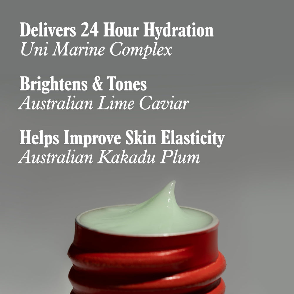 uni texture serum on hand illustrating lightweight absorption and finish