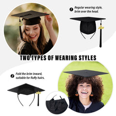 unibouti headband worn with curly hair showing comfortable all-day stability
