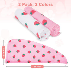 Unicorn Castle folded towels presented as gift-ready pair for birthdays