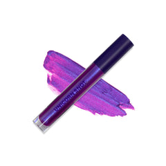 UNICORN SNOT BOOM front tube showing bright atomic purple shade and branding