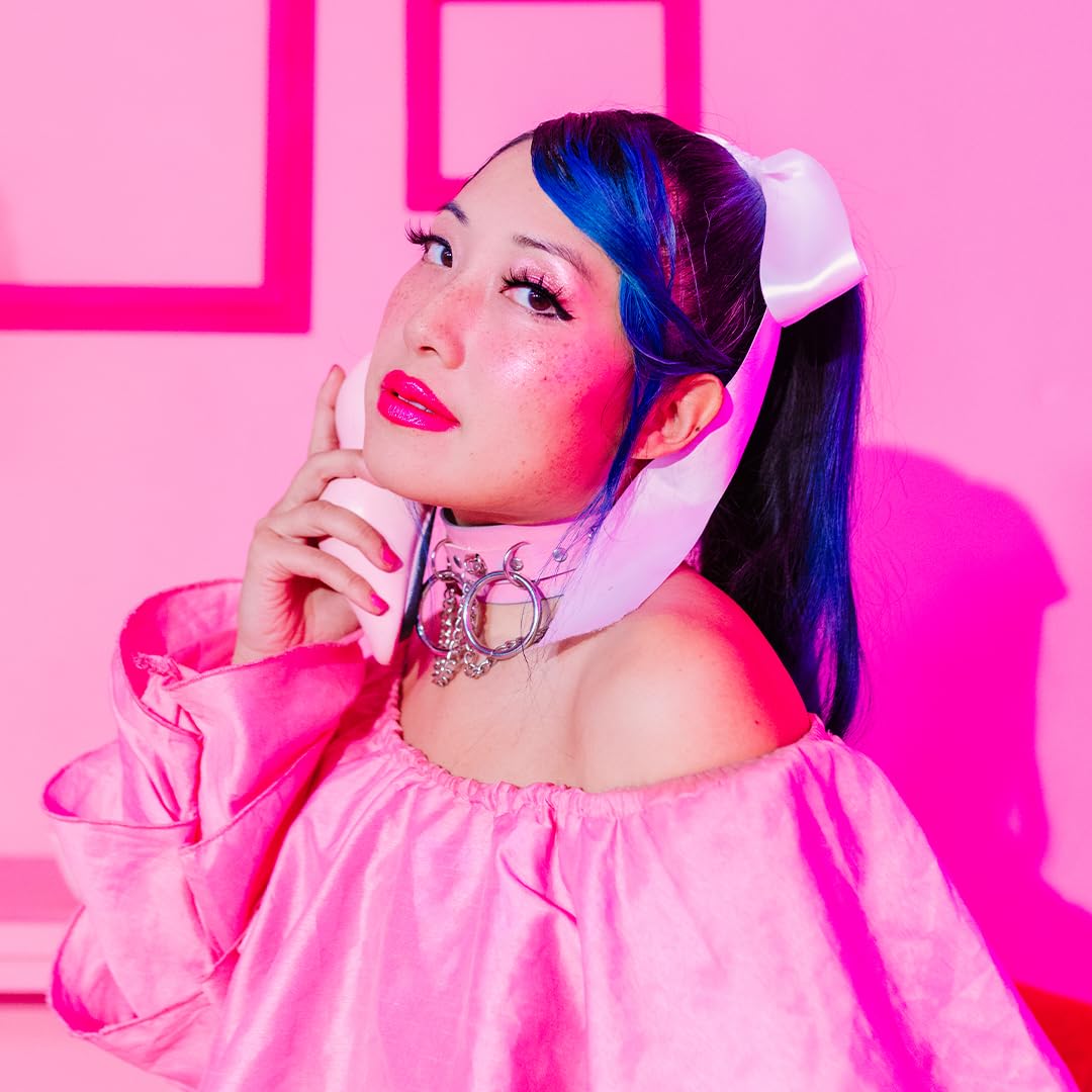 UNICORN SNOT in a party setting illustrating long-wear shine for event-ready looks