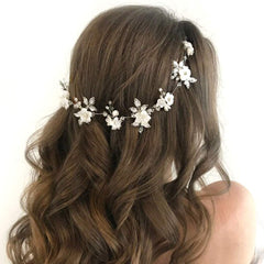 Unicra woven through a braid to demonstrate boho styling versatility