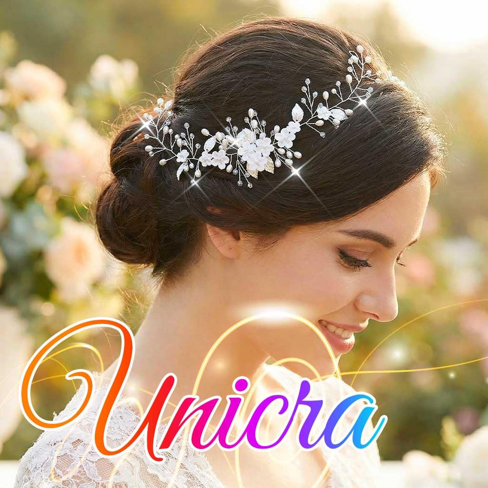 Unicra included bobby pins and ribbon displayed for secure attachment and practicality