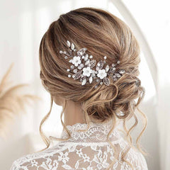 Unicra ribbon and bobby pins included for easy secure placement