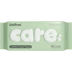 UNIFREE tissue wiping kitchen spill showing high absorbency and durability
