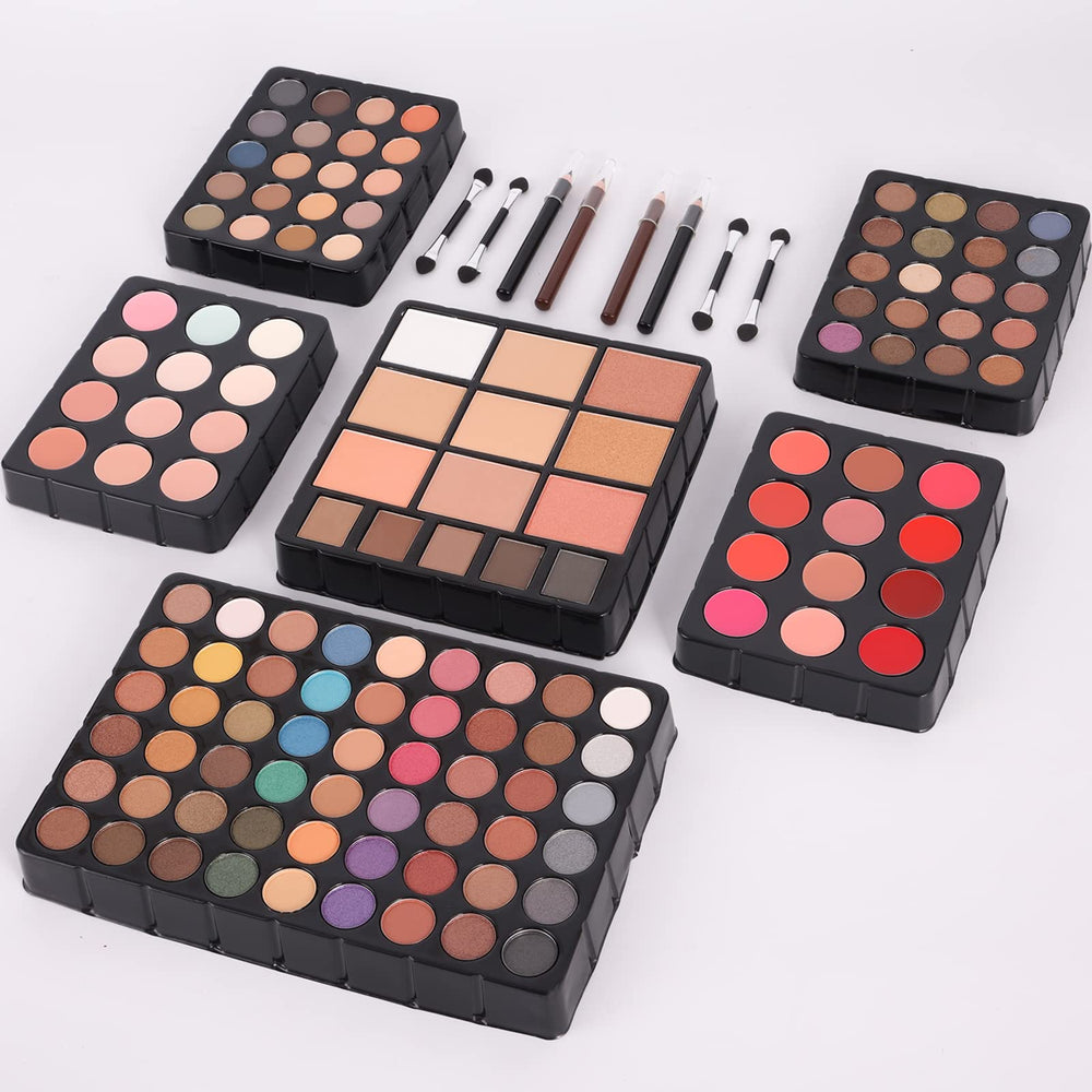 UNIFULL tools and brushes layout including sponges for complete application convenience
