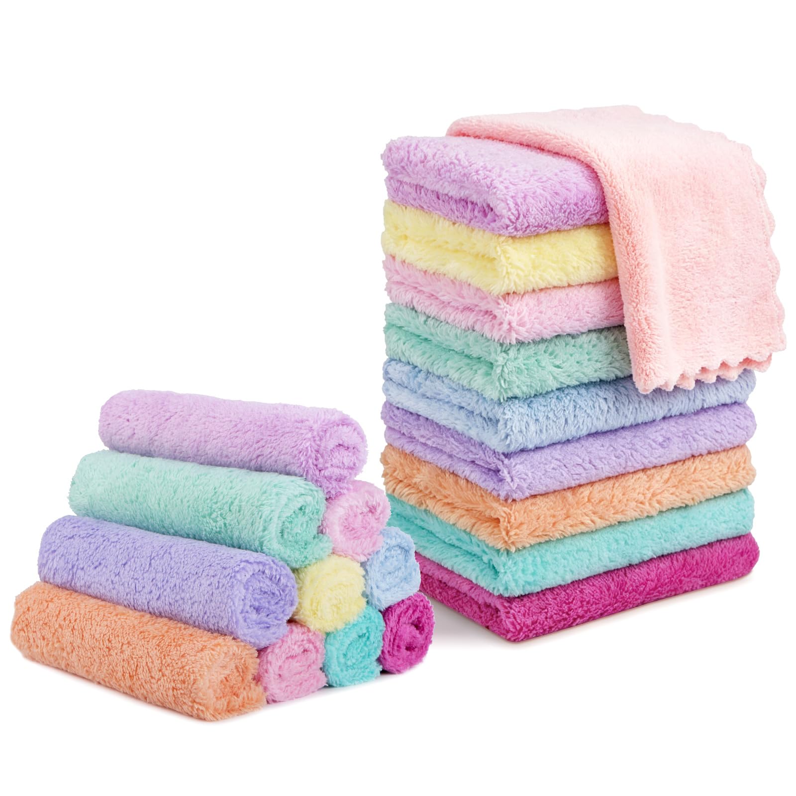 UNIMADE front pack showing 20 colorful towels and clear product benefits