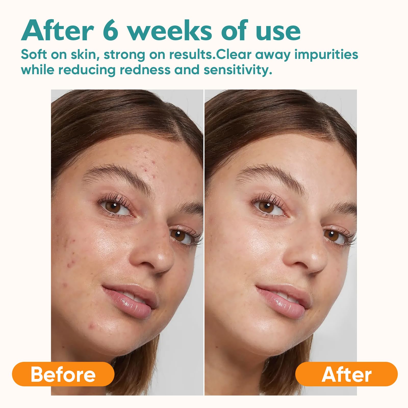 UNIMADE removing makeup showing effective, lint-free cleansing benefit