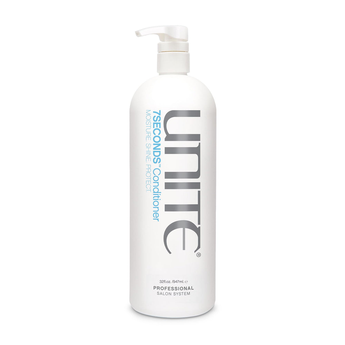 UNITE 7SECONDS front bottle showing label and size for quick identification and benefit