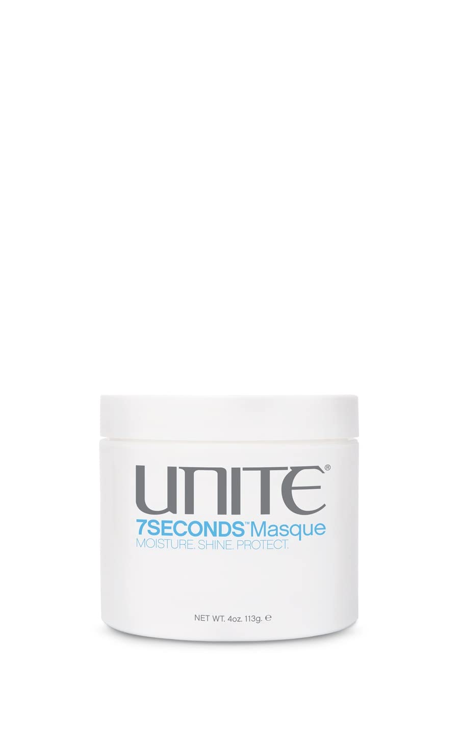 UNITE 7SECONDS Masque front label showing product and benefit