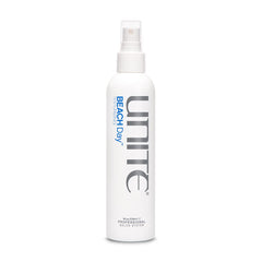 UNITE BEACH Day front bottle showing label and size for styling convenience