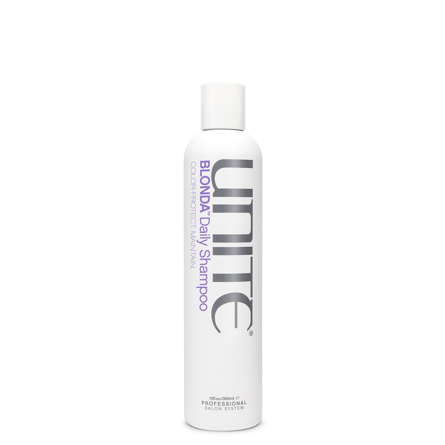 UNITE BLONDA front packaging showing bottle and brightening benefit