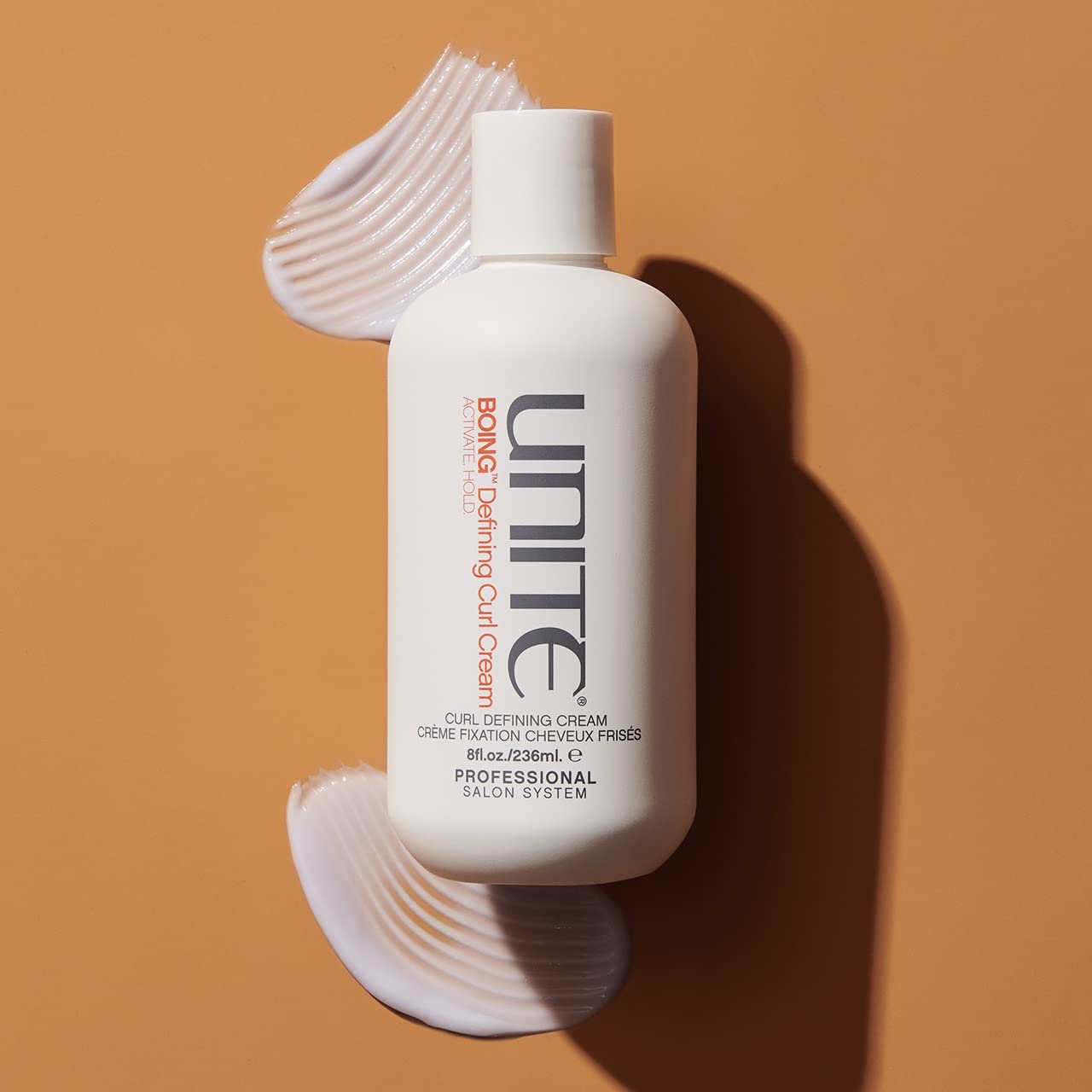 UNITE BOING cream texture close-up highlighting lightweight hydration benefit
