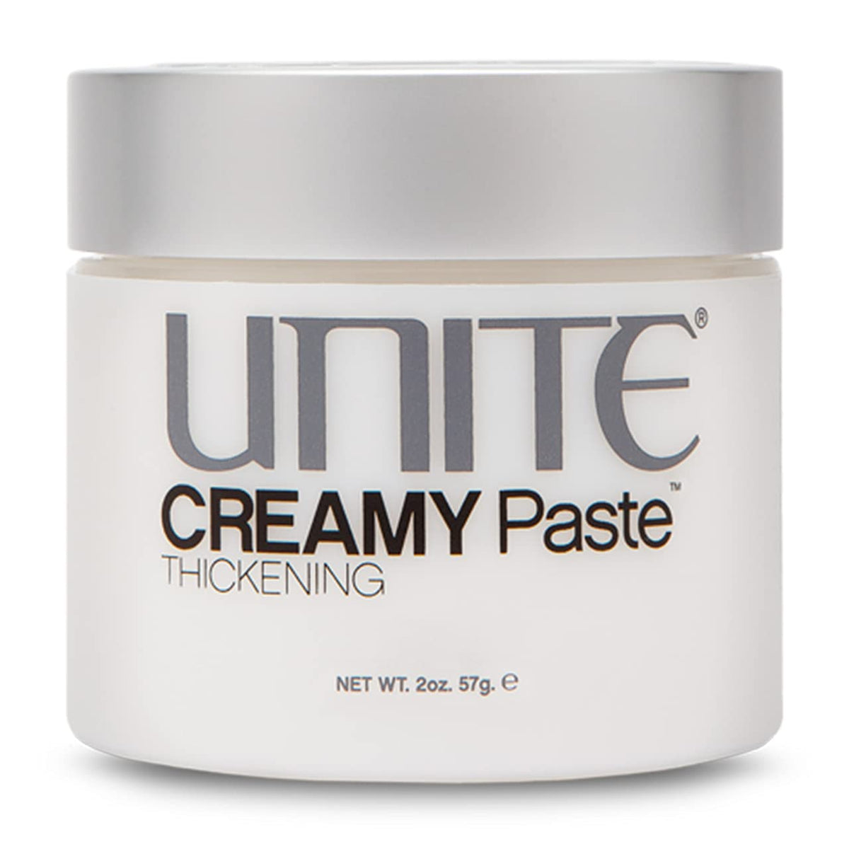 UNITE creamy paste front packaging showing jar and label for easy identification and benefit