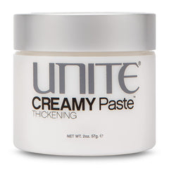 UNITE creamy paste front packaging showing jar and label for easy identification and benefit