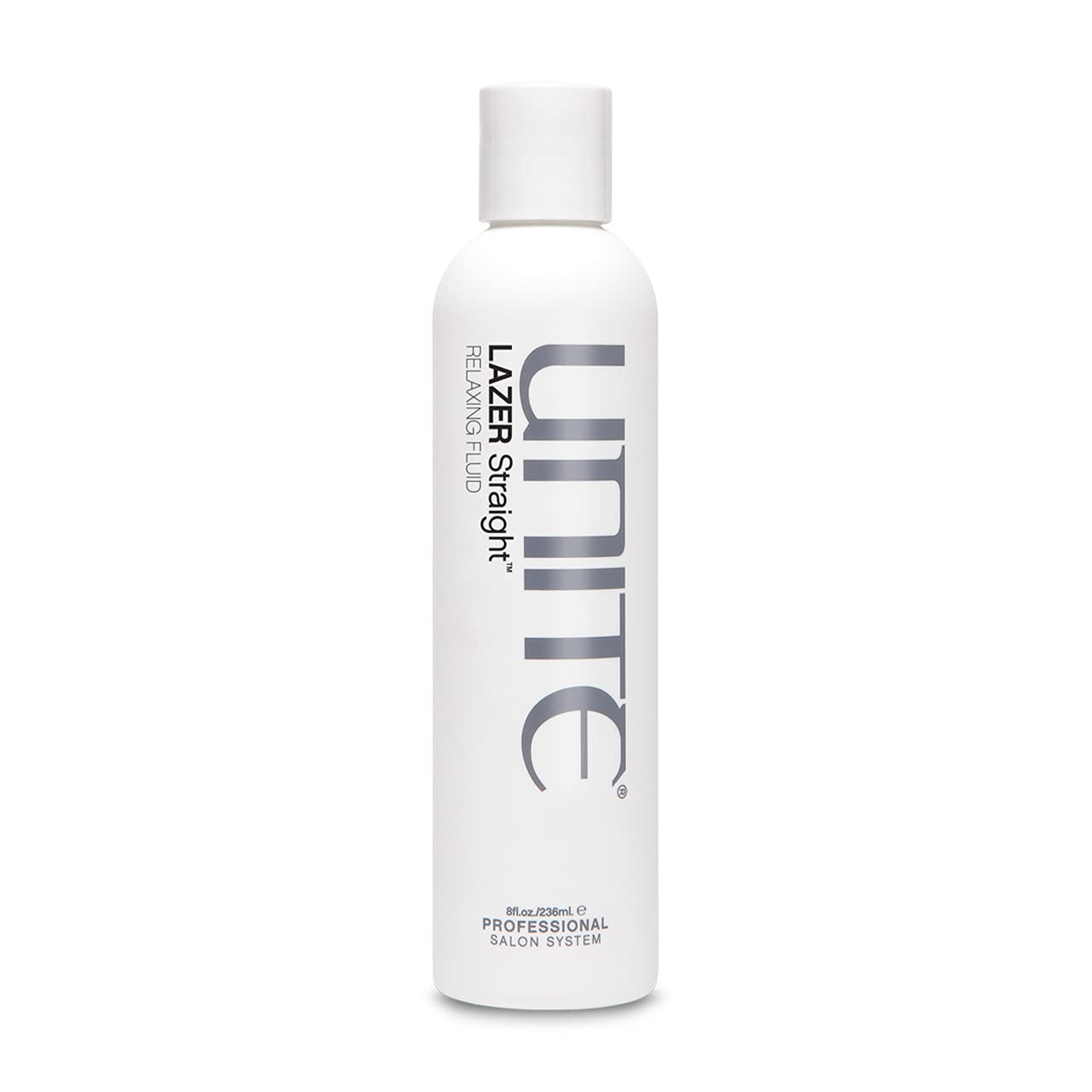 UNITE LAZER front packaging showing product and size, offers sleek styling benefits