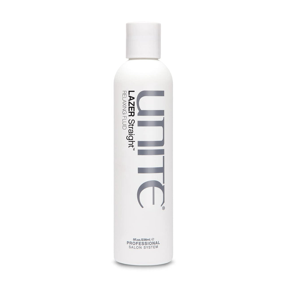 UNITE LAZER front packaging showing product and size, offers sleek styling benefits