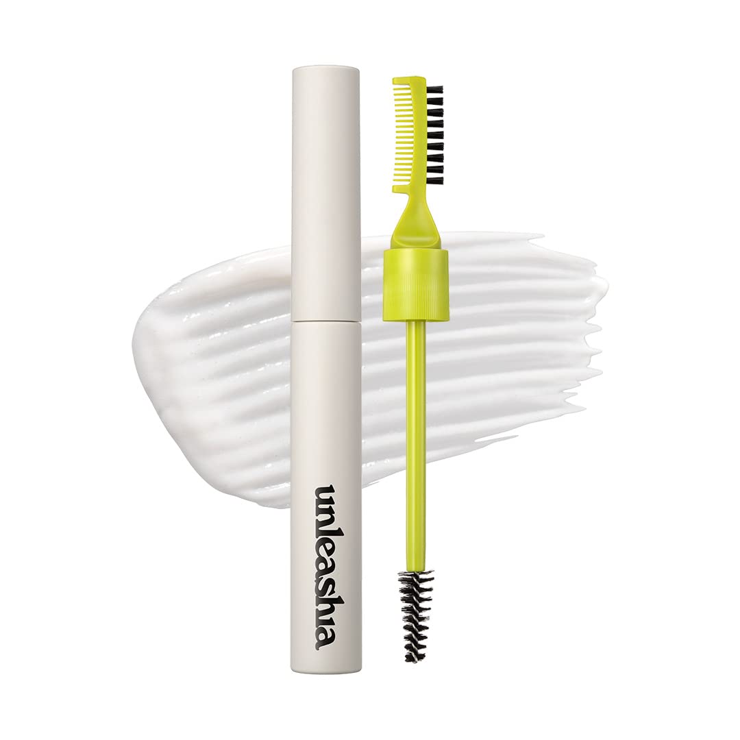 UNLEASHIA front packaging showing clear brow gel for long-lasting sculpted brows