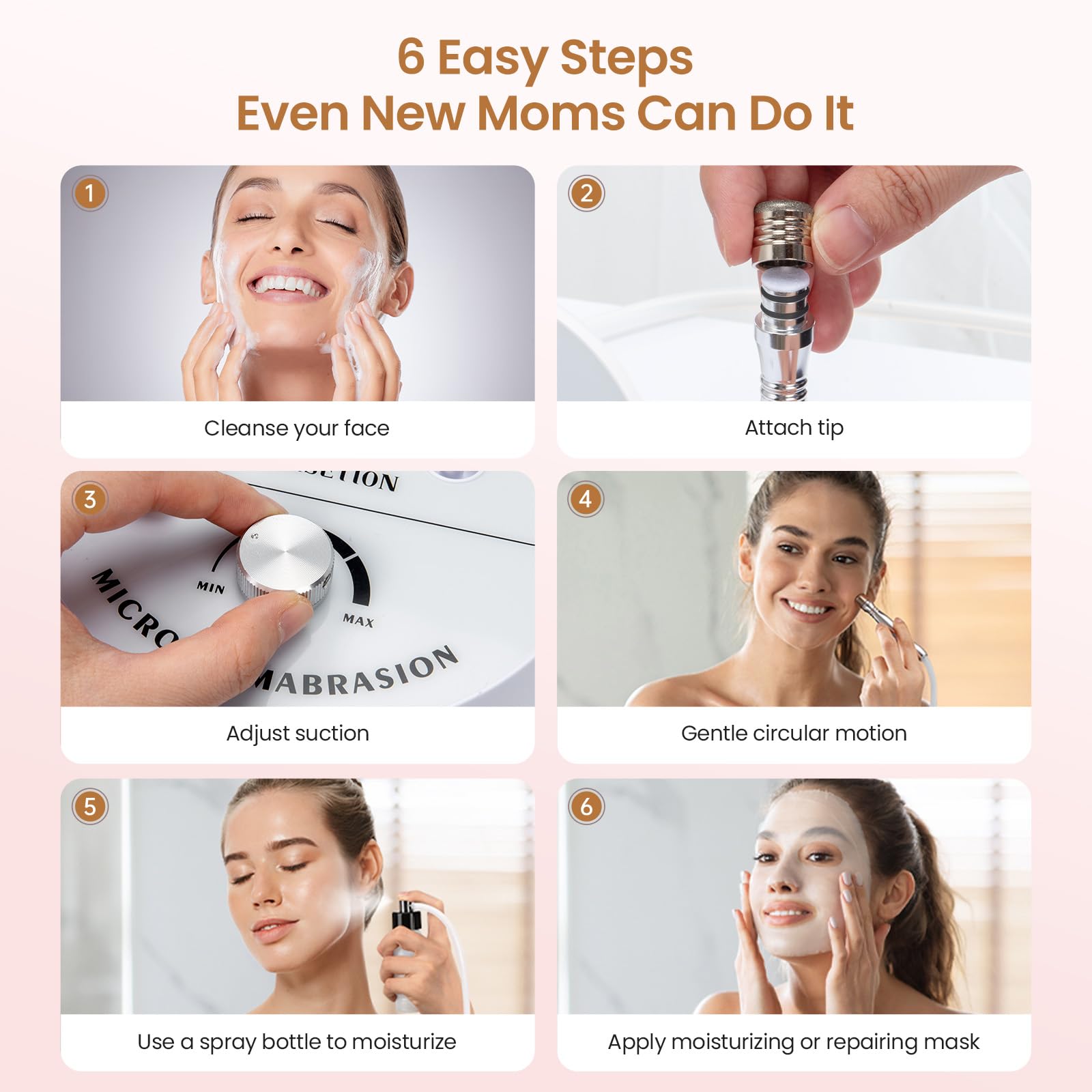 UNOISETION packaging and manual highlighting ready-to-use complete kit