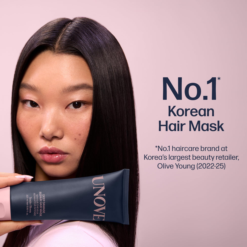 UNOVE creamy mask texture close-up showing rich hydration and smoothing benefit