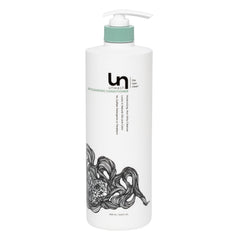unwash front bottle showing product label and size benefit moisturizing care
