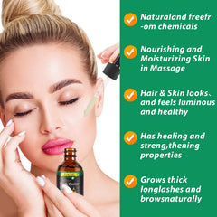 Uocasi oil texture on fingertip highlighting viscous, nutrient-rich feel for conditioning