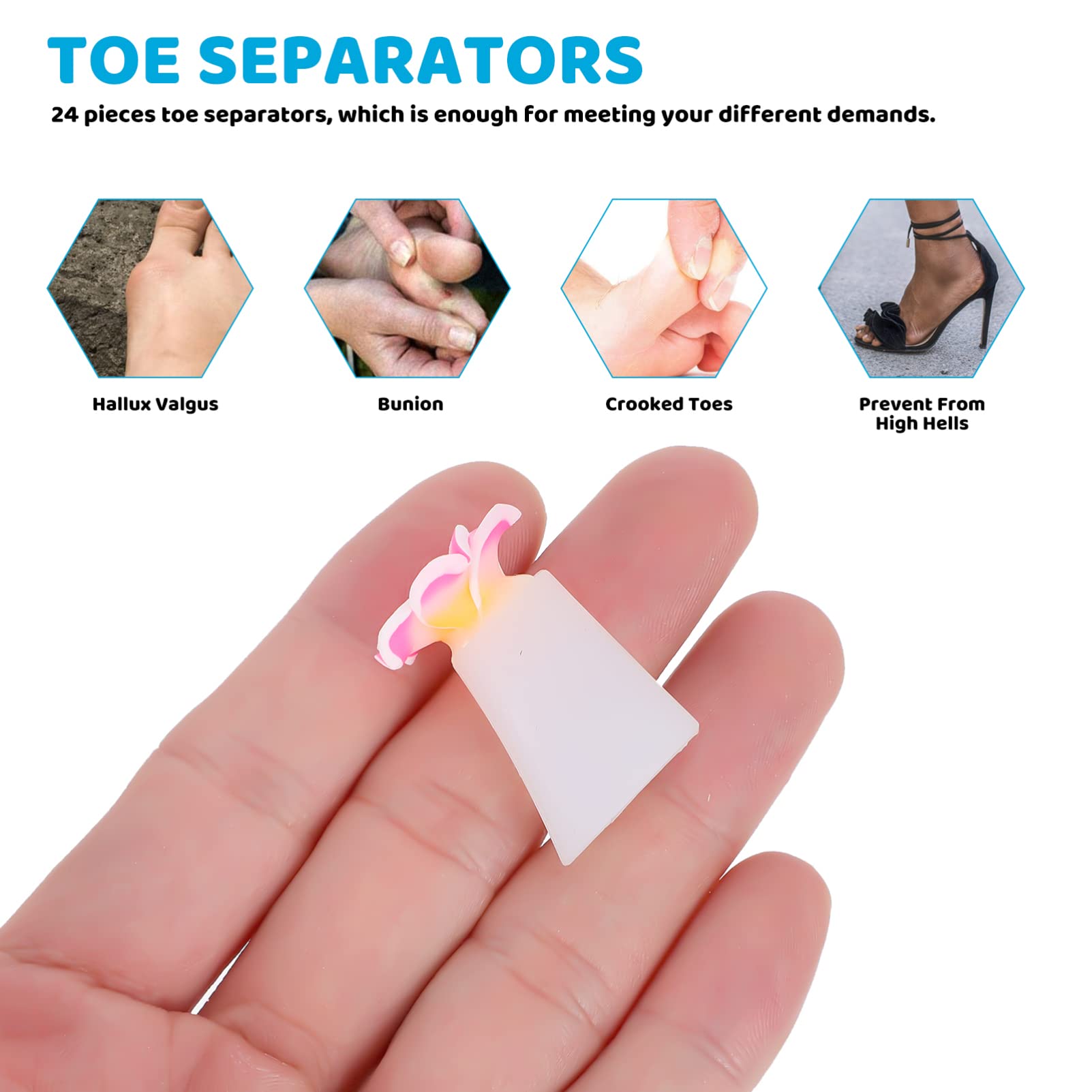 Uonlytech spacer held in hand showing size and portability benefit