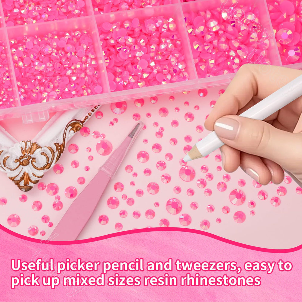 Uotey spread of mixed sizes 2–6mm showing variety for layered craft designs