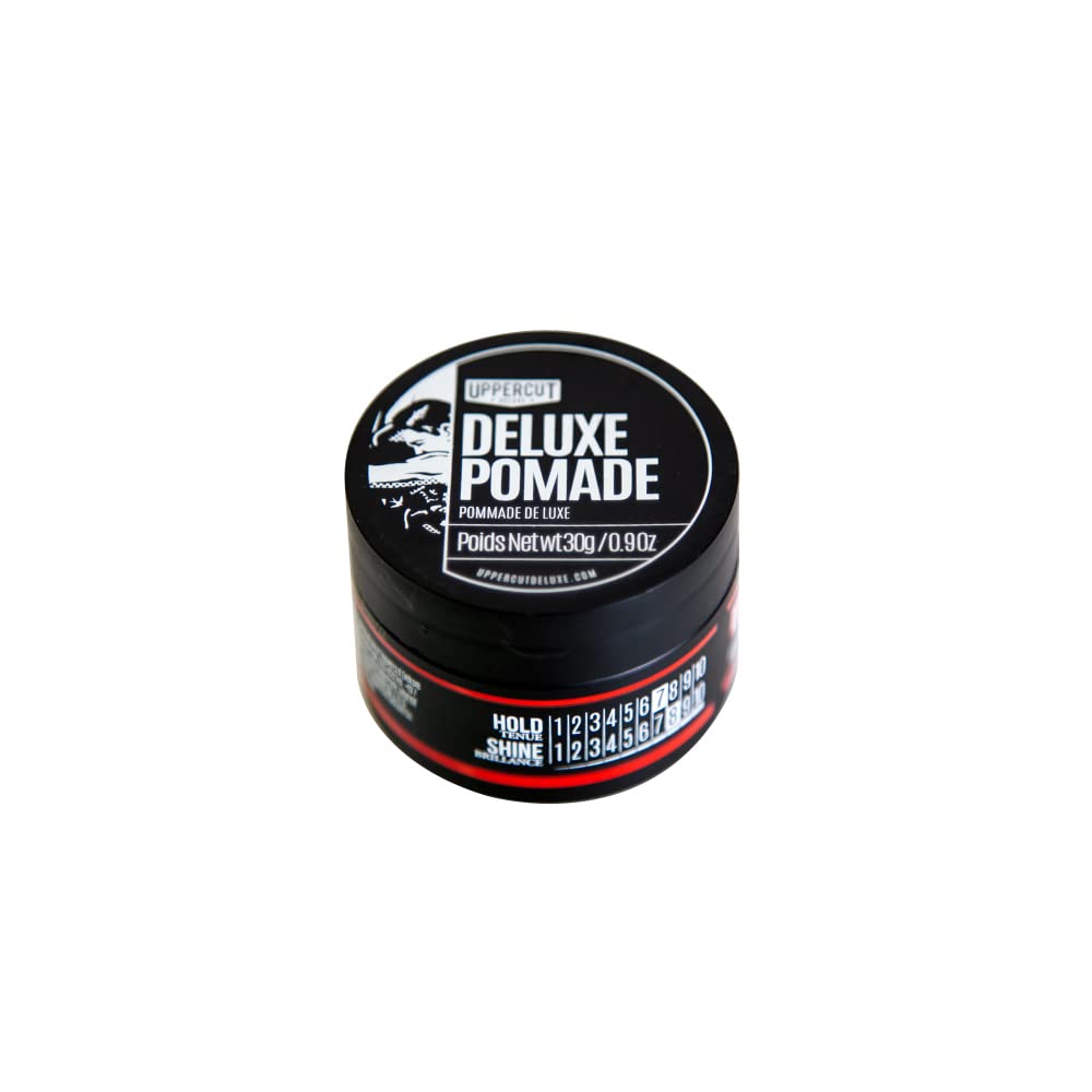 UPPERCUT DELUXE pomade texture close-up demonstrating smooth application benefit