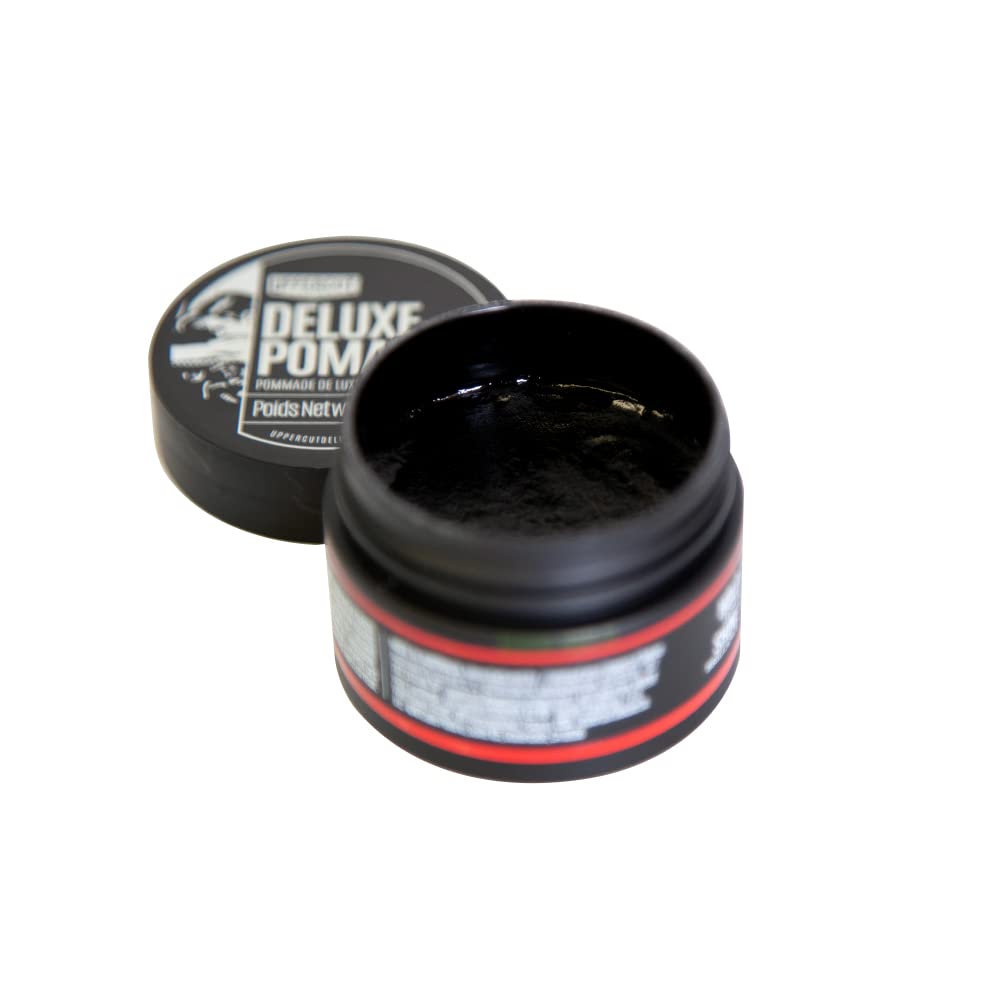 UPPERCUT DELUXE placed in travel kit demonstrating easy on-the-go styling benefit