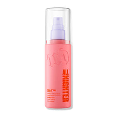 Urban Decay front packaging showing 4 fl oz bottle and matte finish benefits