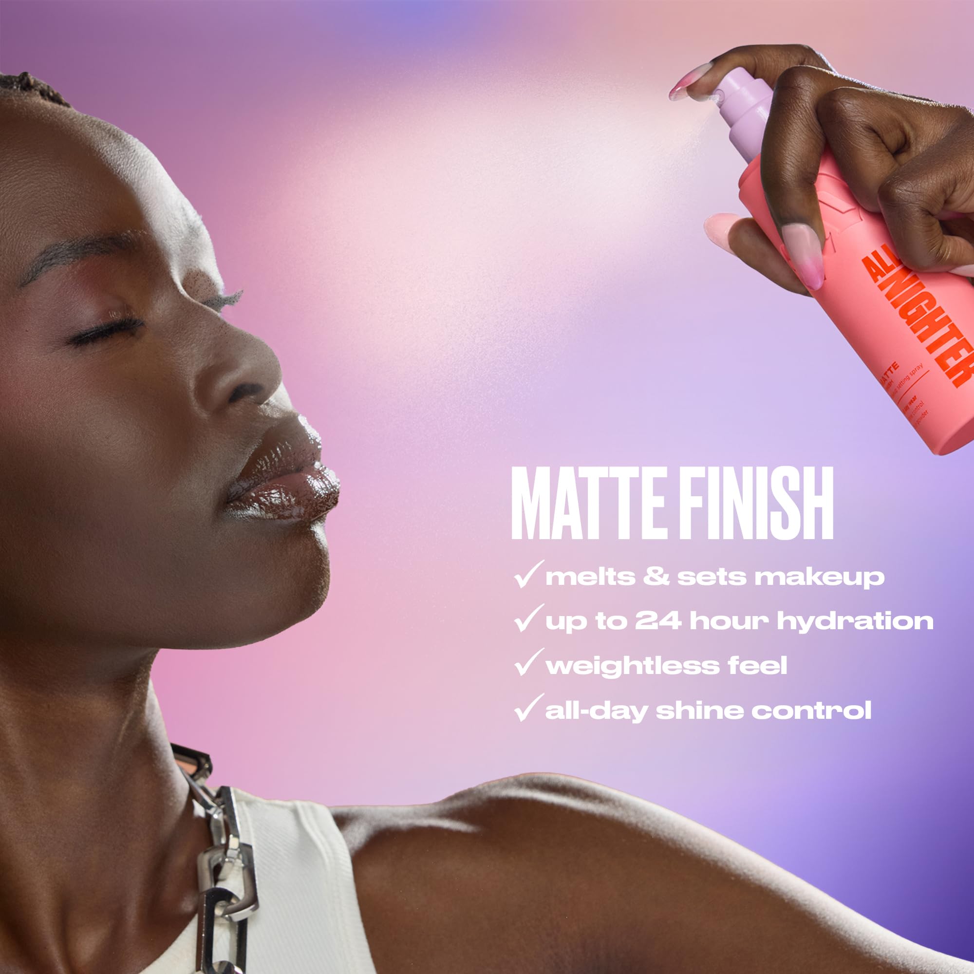 Urban Decay rice powder ingredient texture suggesting mattifying effect