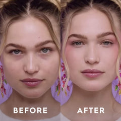 urban decay application on fingertips spreading primer for smoother foundation application