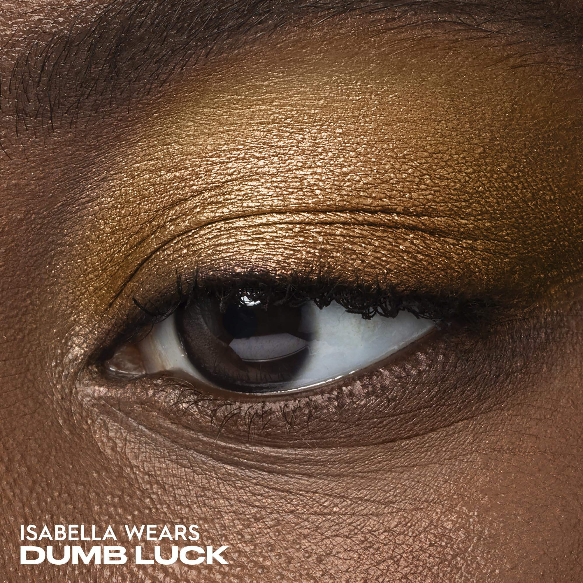 Urban Decay Dumb Luck pan close-up revealing smooth texture and shimmer