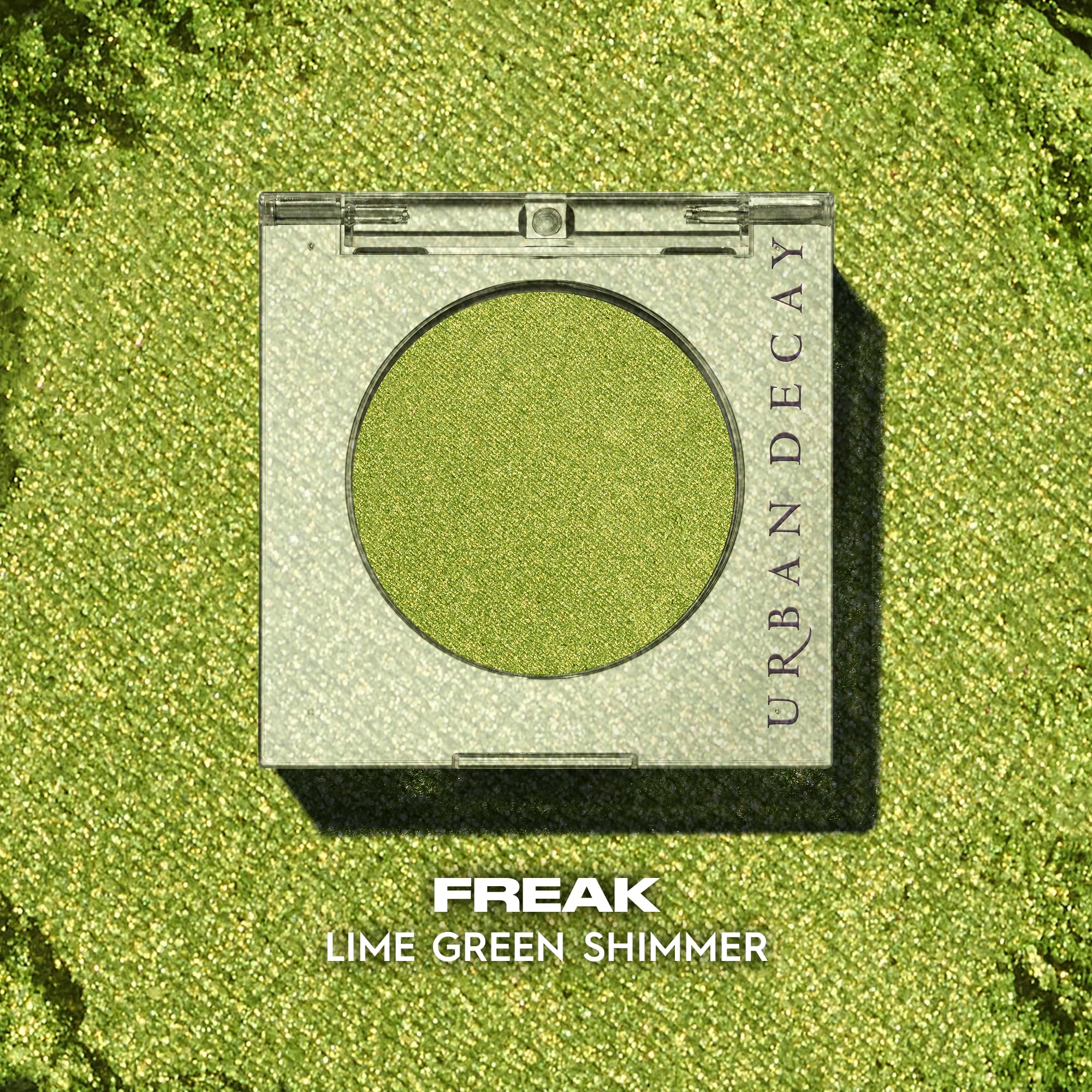 Urban Decay Freak applied on brush for precise application and intensity