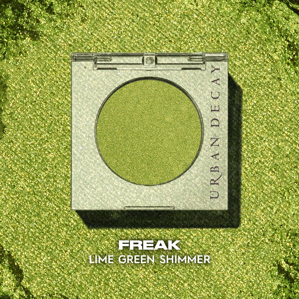 Urban Decay Freak applied on brush for precise application and intensity