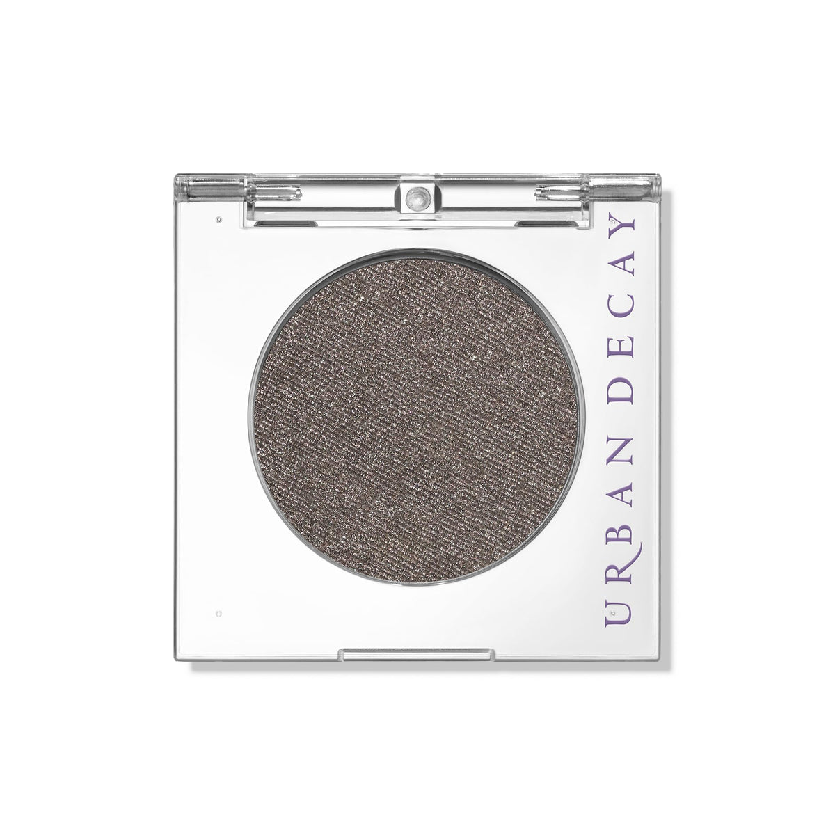 URBAN DECAY front compact showing Mushroom gunmetal shimmer for easy selection