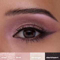 URBAN DECAY shade names and finish labels visible for easy color selection
