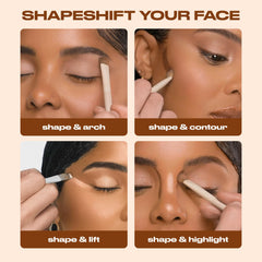 Urban Decay cream texture detail showing smooth cream-to-powder application benefit